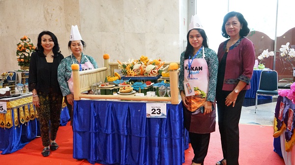 Peringatan HARKANNAS : PKK Denpasar Raih Peringkat IV Nasional Lomba Masak Kategori Menu Keluarga