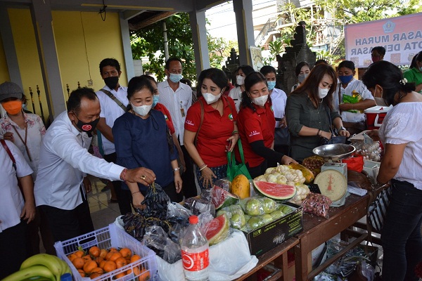 Pasar Murah Di Denpasar Libatkan Komunitas Binaan PKK