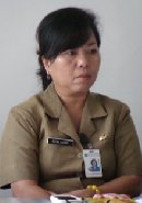 KETUA TIM PENGGERAK PKK DENPASAR MELAYAT ALM AA. NGR. MAYUN.