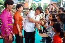 ANAK-ANAK MERIAHKAN LOMBA HUT KOTA DAN HKG PKK