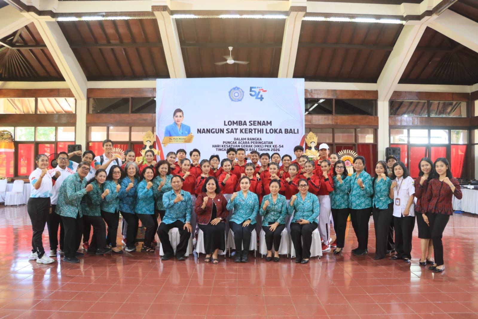 TP PKK Denpasar Tampil Maksimal di Seluruh Lomba HKG PKK ke-54 Provinsi Bali